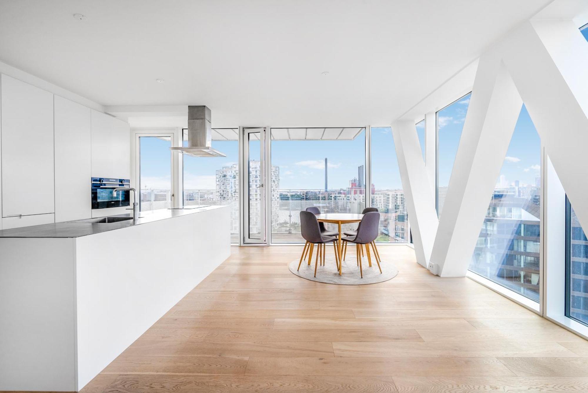 Apartment Luksurios 2br Penthouse Pa Islands Brygge *